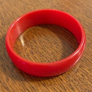 Bakelite Red Bracelet